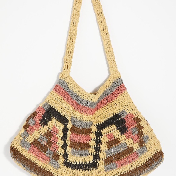 Free People Tropez Straw Crossbody Bag - Picture 5 of 7